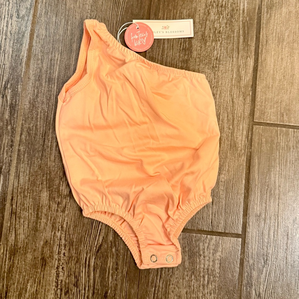 FINAL PRICE - NWT peach onsie!.
